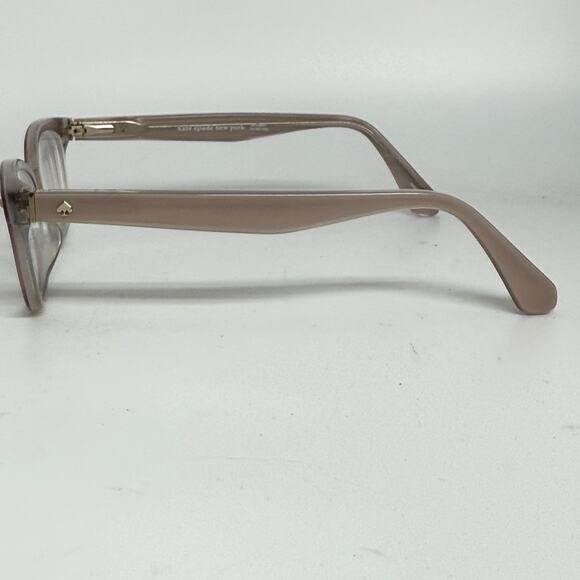 Kate Spade Bronwen KB7 Light Brown on Clear Eyeglasses Frame w/ Flexhinge H19375 - Picture 2 of 7
